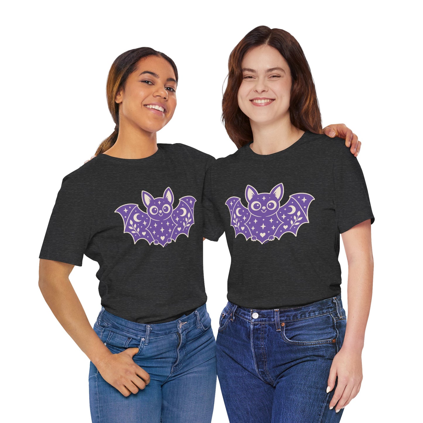 Soft But Spooky — Cute Halloween Bat Graphic Tee