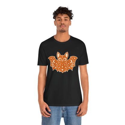 Soft But Spooky — Cute Halloween Bat Graphic Tee