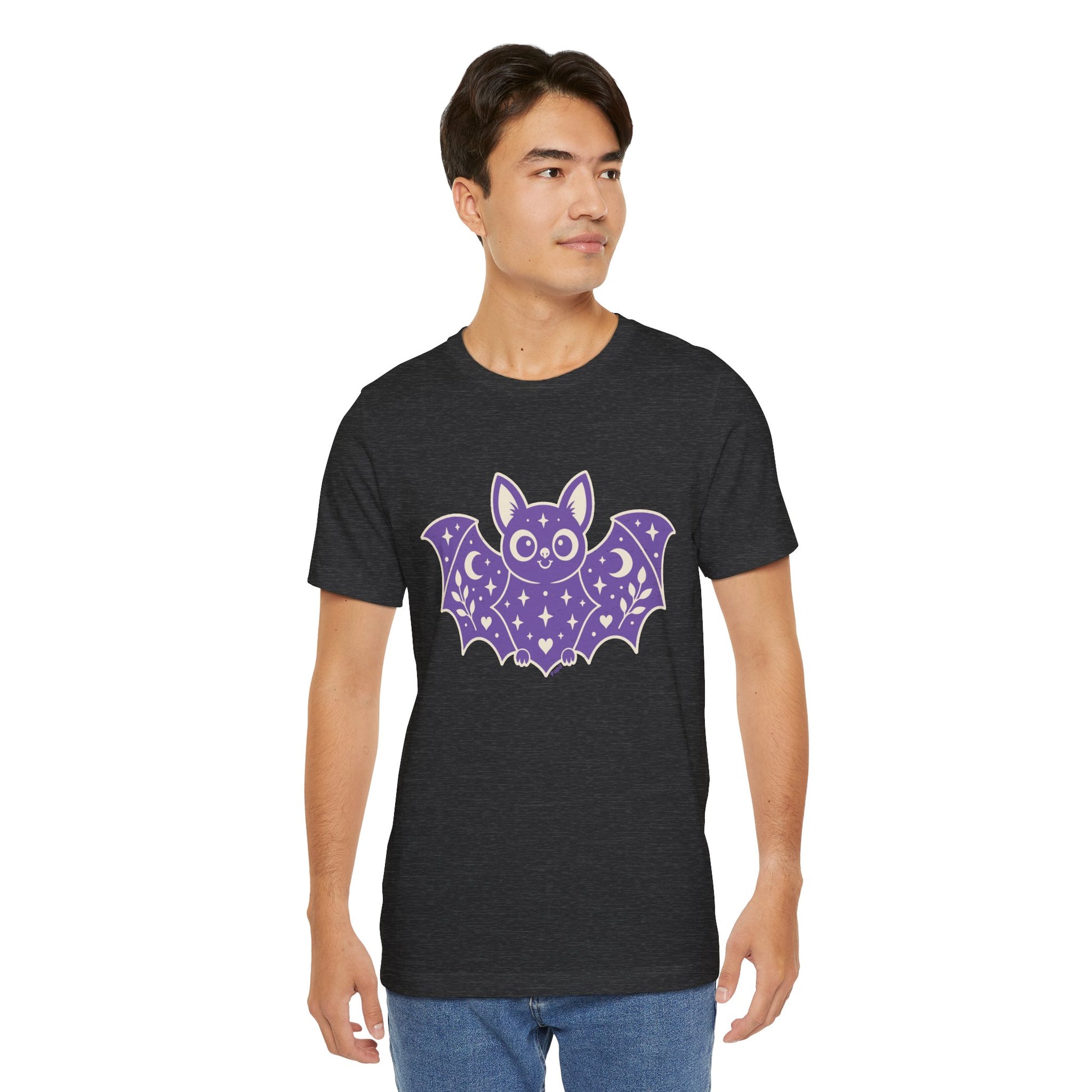Soft But Spooky — Cute Halloween Bat Graphic Tee