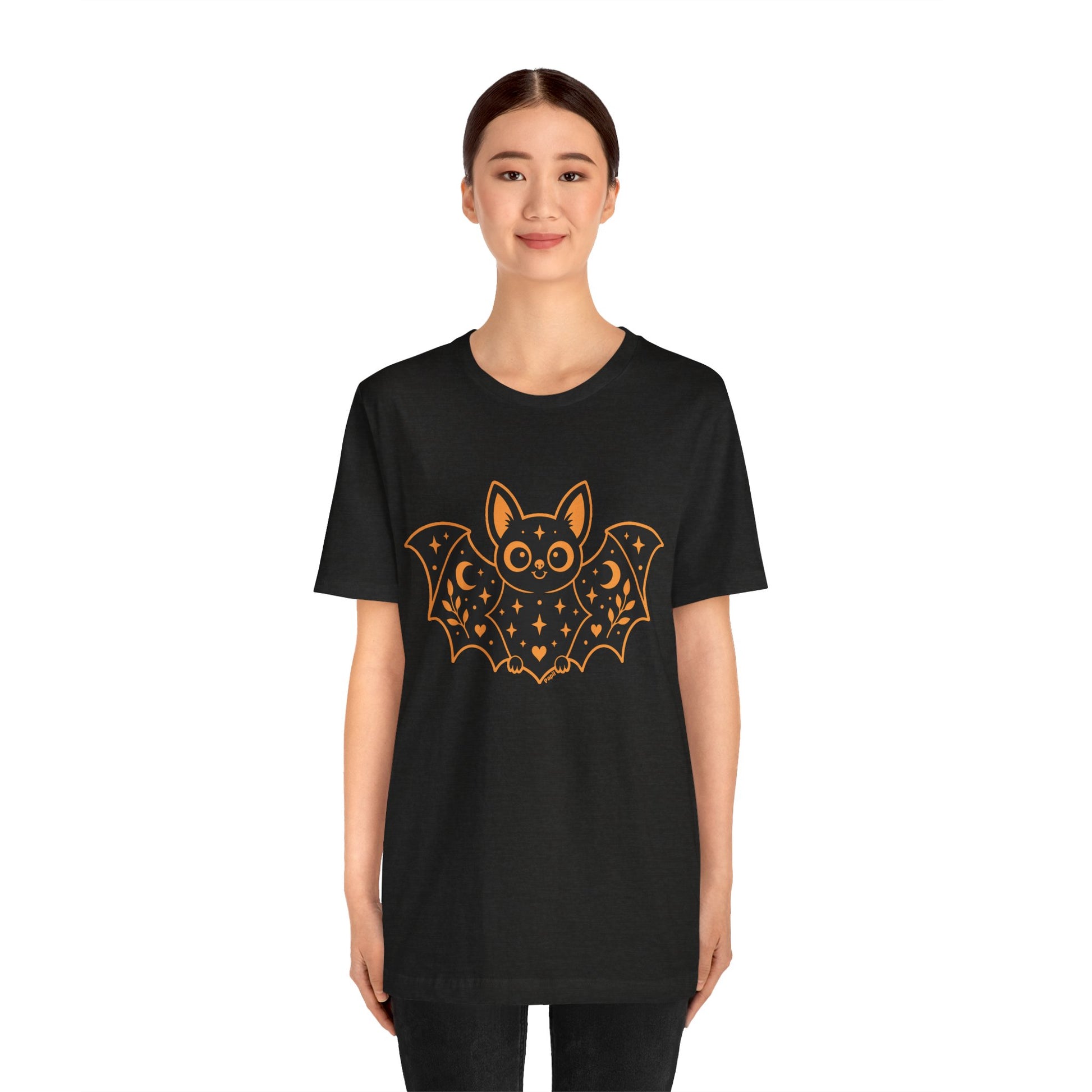 Soft But Spooky — Cute Halloween Bat Graphic Tee