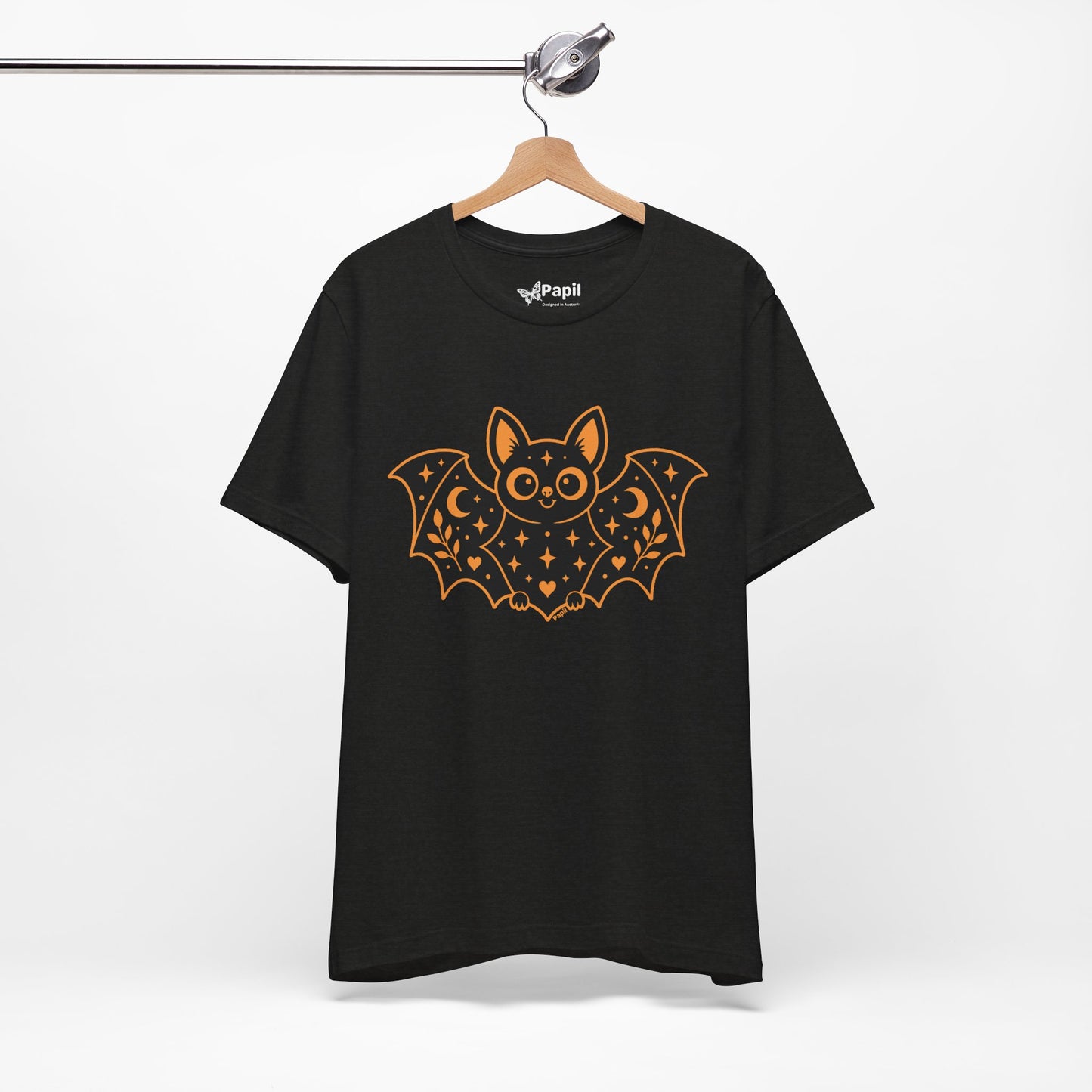 Soft But Spooky — Cute Halloween Bat Graphic Tee