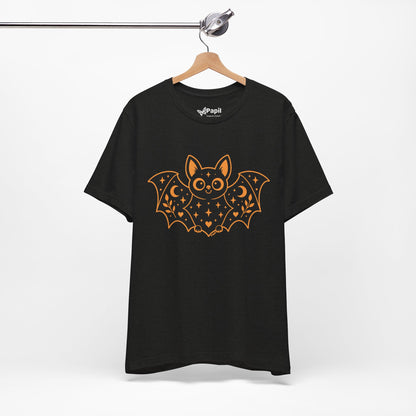 Soft But Spooky — Cute Halloween Bat Graphic Tee