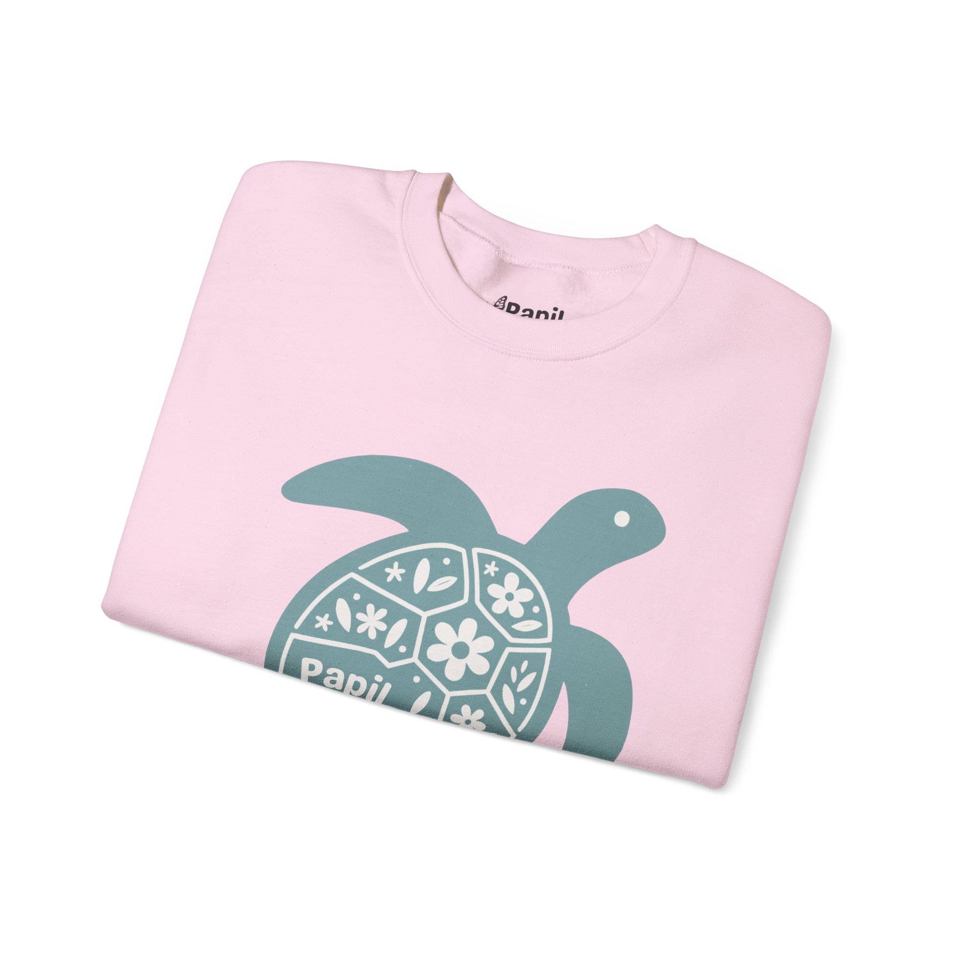 Shell Yeah! Floral Sea Turtle Cosy Crewneck Sweatshirt