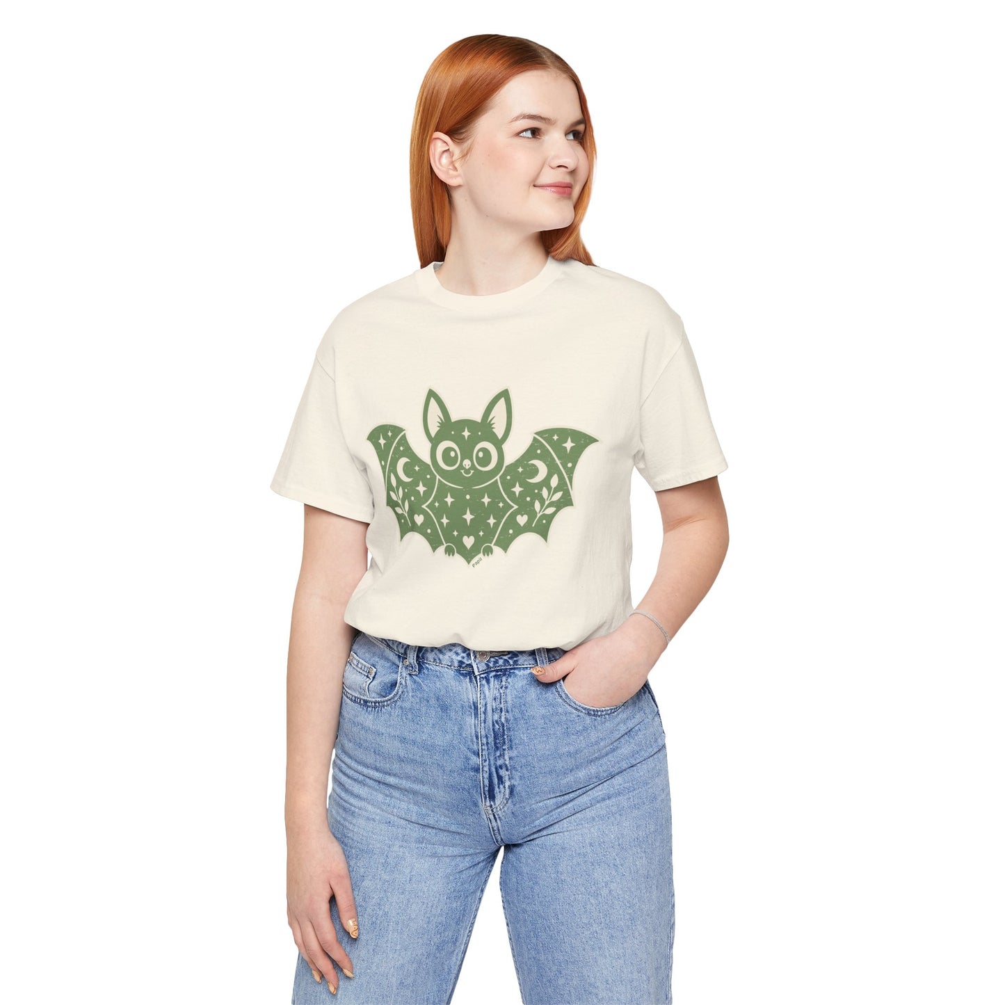 Soft But Spooky — Cute Halloween Bat Graphic Tee