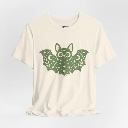 Soft But Spooky — Cute Halloween Bat Graphic Tee