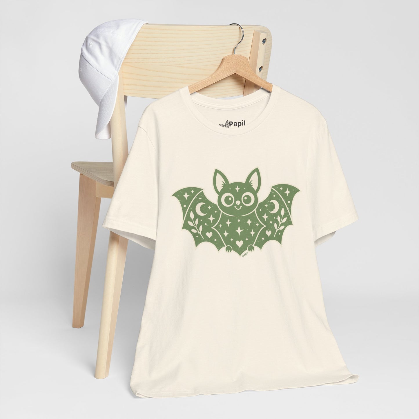 Soft But Spooky — Cute Halloween Bat Graphic Tee