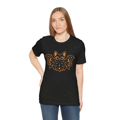 Soft But Spooky — Cute Halloween Bat Graphic Tee