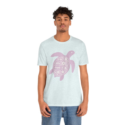 Sea Turtle Graphic Tee — Papil Floral Shell T-Shirt