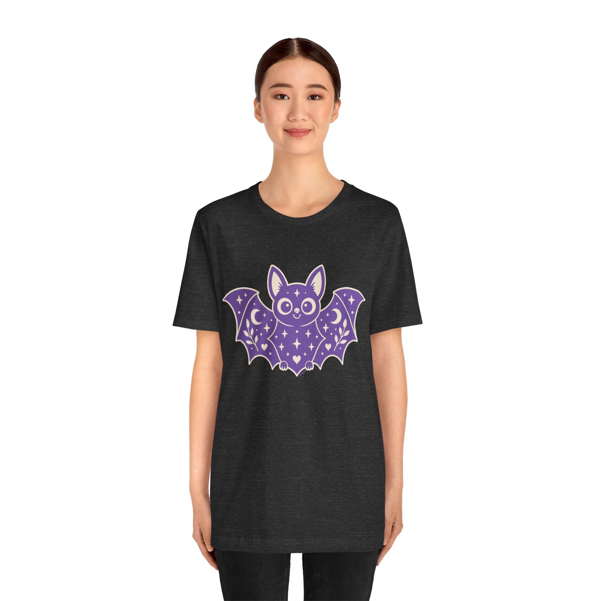 Soft But Spooky — Cute Halloween Bat Graphic Tee