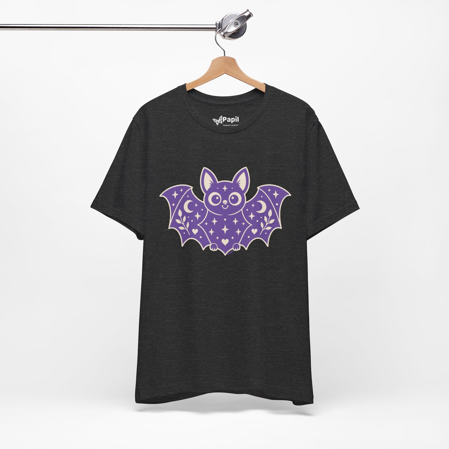 Soft But Spooky — Cute Halloween Bat Graphic Tee