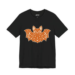 Orange Bat / Black Tee