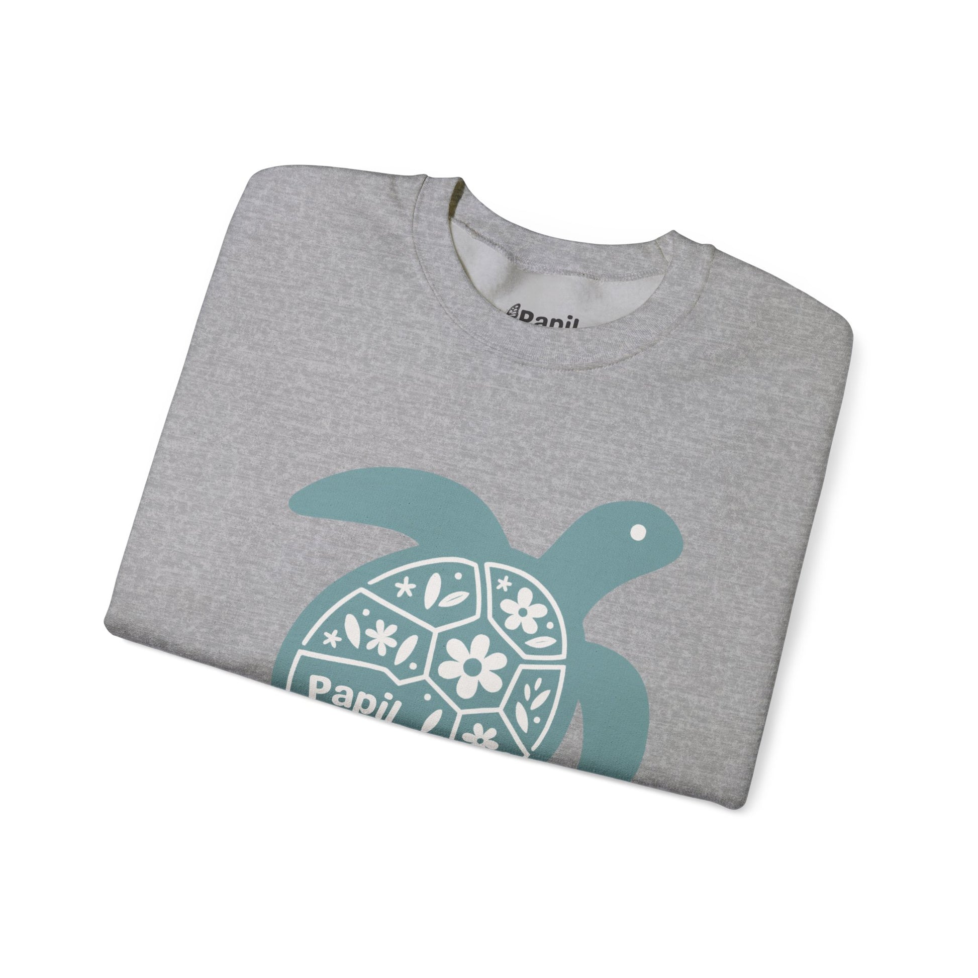 Shell Yeah! Floral Sea Turtle Cosy Crewneck Sweatshirt
