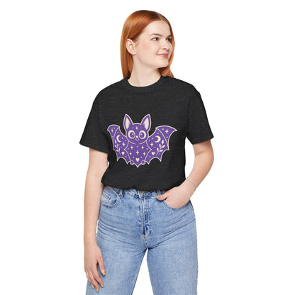Soft But Spooky — Cute Halloween Bat Graphic Tee