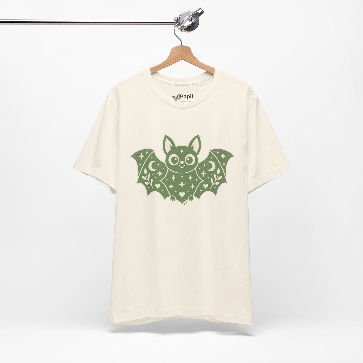 Soft But Spooky — Cute Halloween Bat Graphic Tee