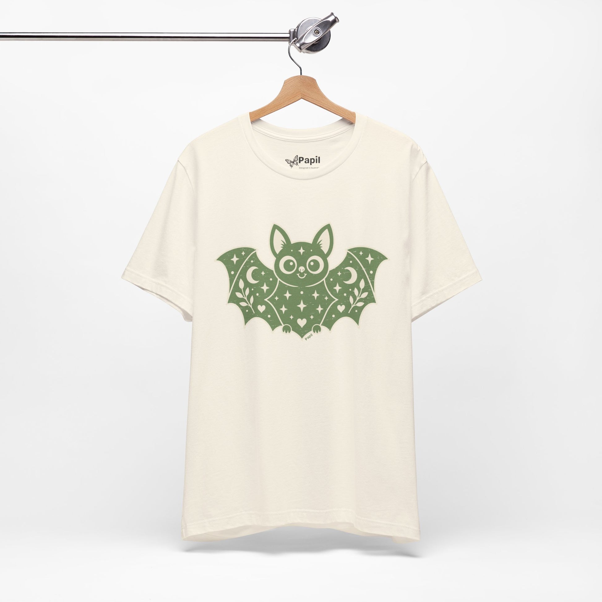 Soft But Spooky — Cute Halloween Bat Graphic Tee