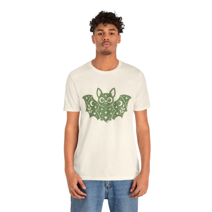 Soft But Spooky — Cute Halloween Bat Graphic Tee