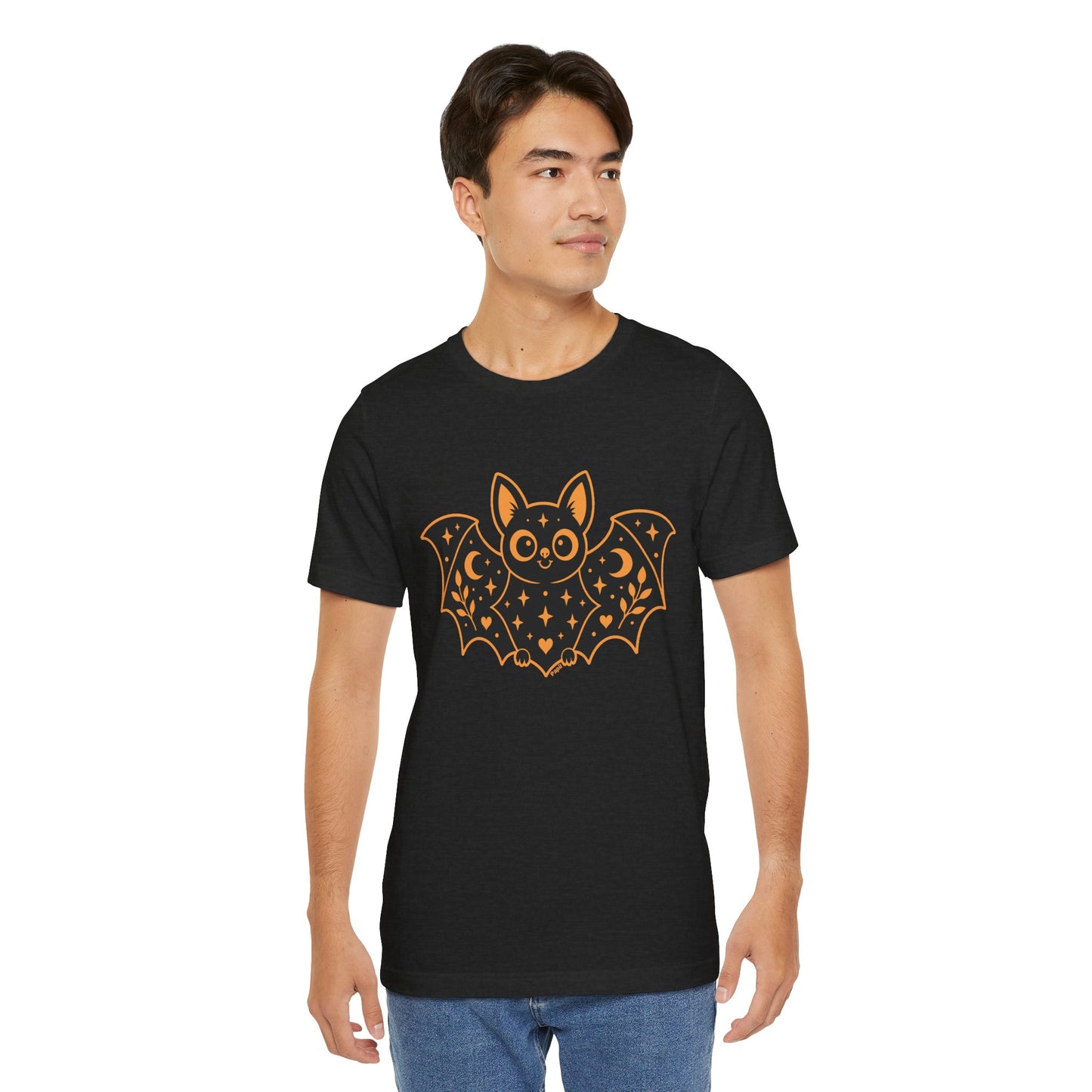 Soft But Spooky — Cute Halloween Bat Graphic Tee