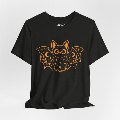 Soft But Spooky — Cute Halloween Bat Graphic Tee