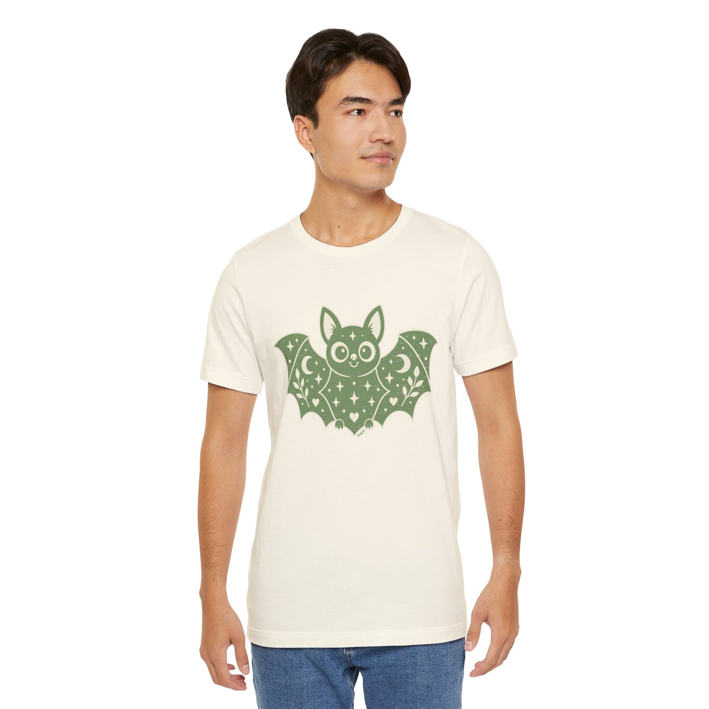 Soft But Spooky — Cute Halloween Bat Graphic Tee
