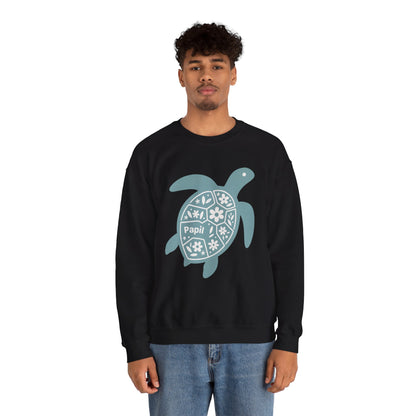 Shell Yeah! Floral Sea Turtle Cosy Crewneck Sweatshirt