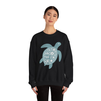 Shell Yeah! Floral Sea Turtle Cosy Crewneck Sweatshirt