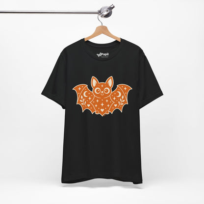 Soft But Spooky — Cute Halloween Bat Graphic Tee