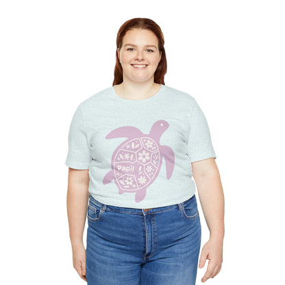 Sea Turtle Graphic Tee — Papil Floral Shell T-Shirt