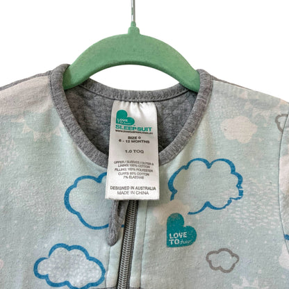 Love to Dream Baby Sleep Suit 1.0 TOG Short Sleeve | Size 0 (6–12M)