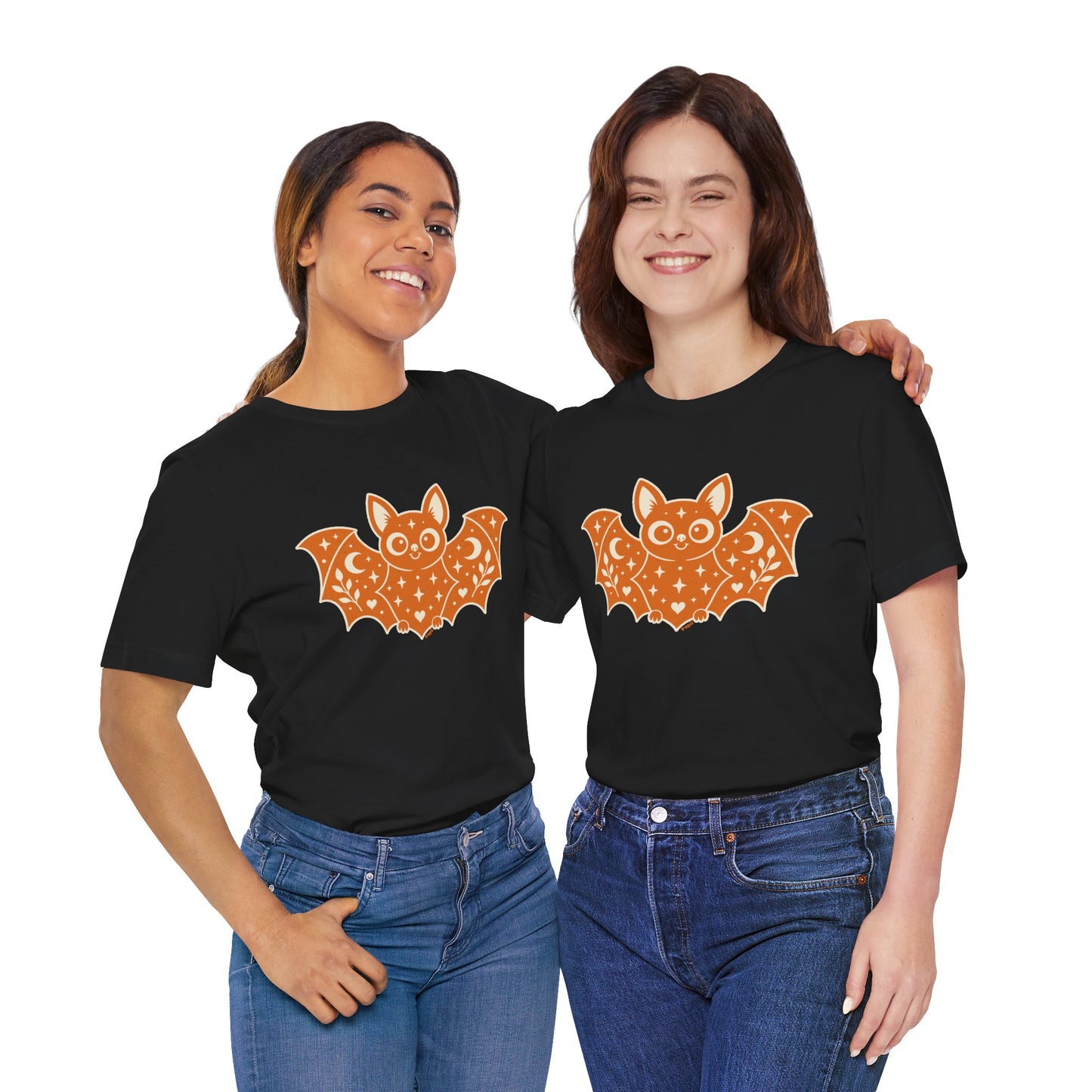 Soft But Spooky — Cute Halloween Bat Graphic Tee