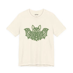 Green Bat / Natural Tee