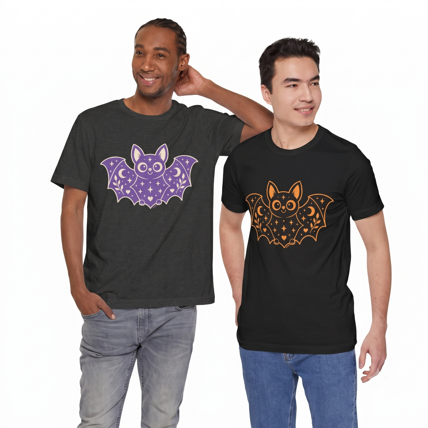 Soft But Spooky — Cute Halloween Bat Graphic Tee