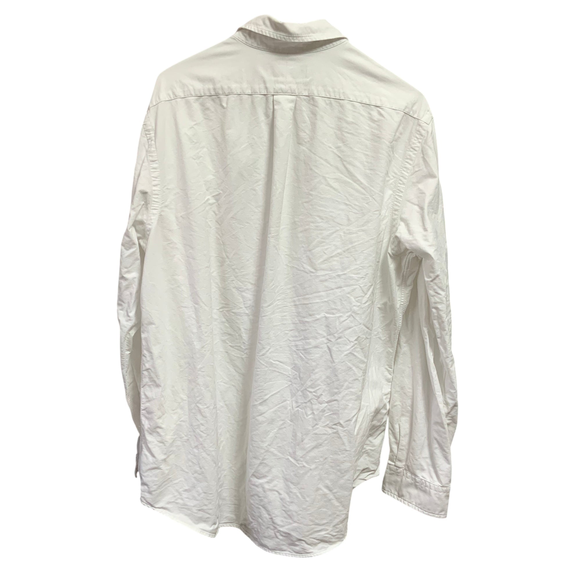 Ralph Lauren Iconic Custom Fit White Oxford Shirt| Size L | Pre-Owned