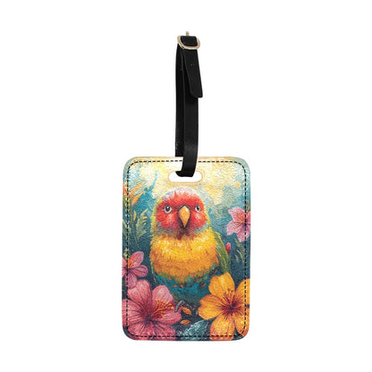 Tropical Lovebird Luggage Cover One Size ART00018 Luggage Tag